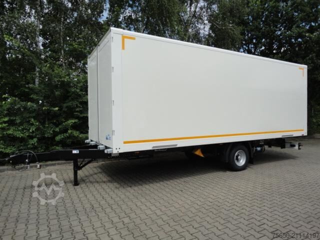 Тентованный прицеп Möslein EK 1- D 7,3  1 Achs Kofferanhänger Durchladen, Neufahrzeug