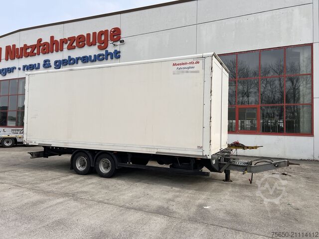 Тентованный прицеп Möslein TKO 105 D Schwebheim  Tandemkoffer Durchladbar