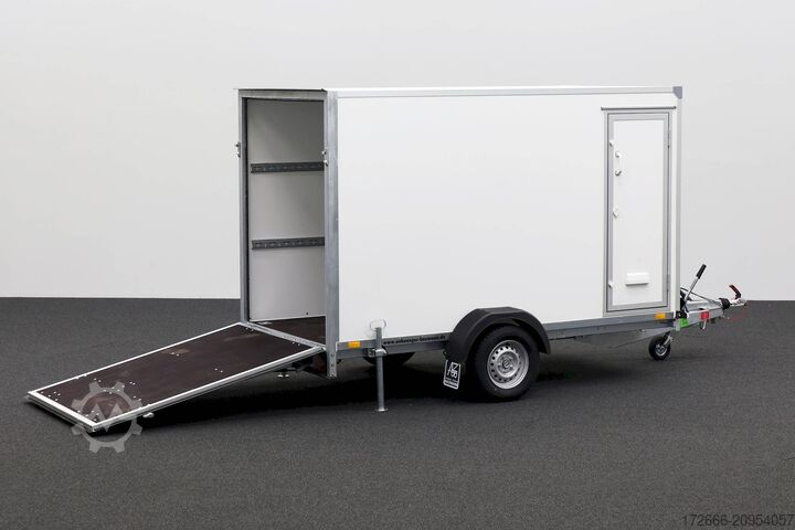 тентованный прицеп Blyss F1330HD | RAMPE | SEITENTÜR 305X146X180CM 1300KG KOFFERANHÄNGER