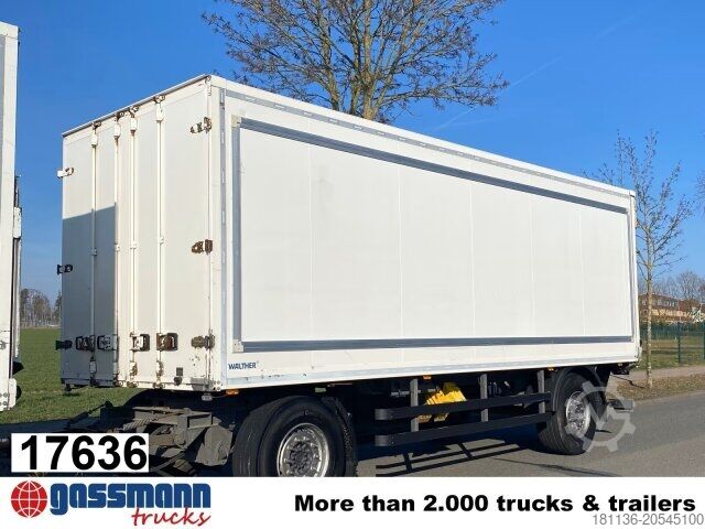 Тентованный прицеп  Kofferanhänger mit LBW, Durchladesystem