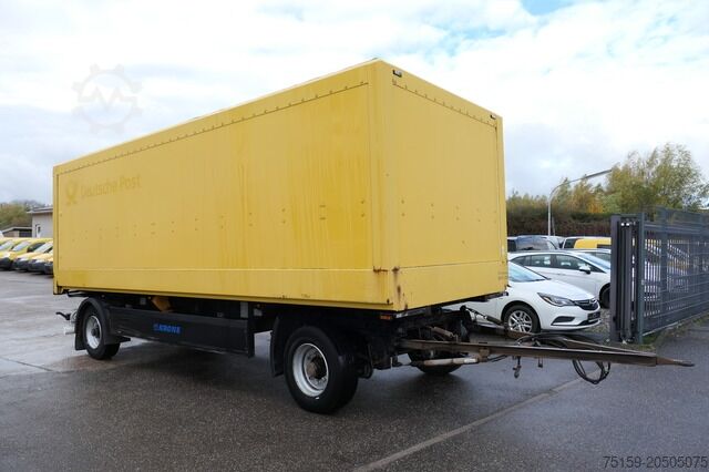 Тентованный прицеп krone AZK 18 EL PORTALTÜREN