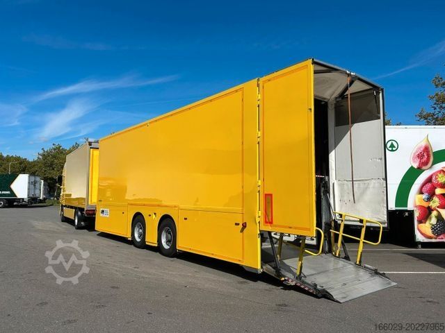 Тентованный прицеп  Burgers Doppelstock Anhänger 80% mehr Laden!