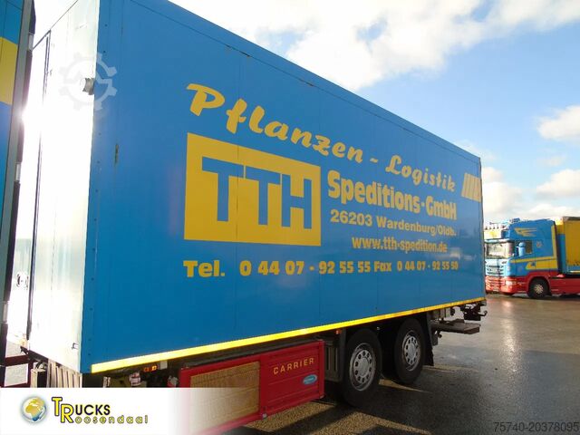 Рефрижераторная/морозильная транспортировка Schmitz Cargobull 2 AXLE + CARRIER + DHOLLANDIA LOADLIFT