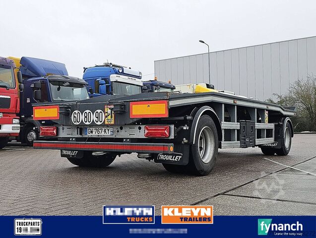 Контейнерные перевозки TROUILLET SLIDER container ahw 20 ton