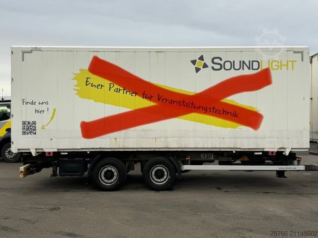 Прицеп с обменяемым шасси WECON AWZ / 445/45 R 19,5er  / STAPLERHALTERUNG