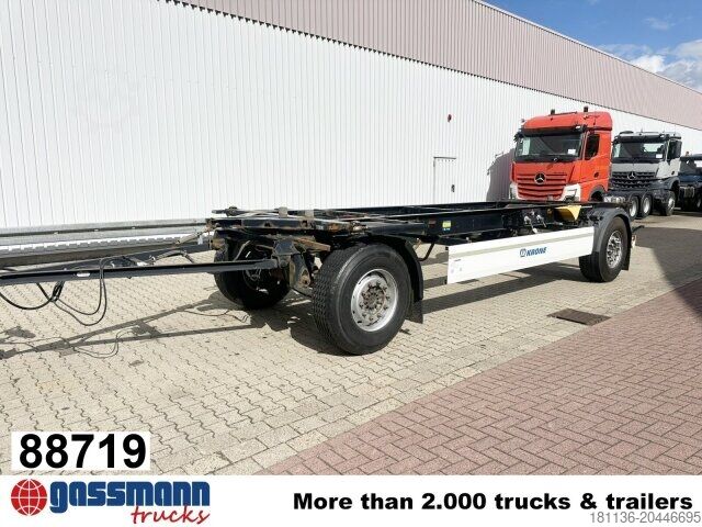 Прицеп с обменяемым шасси Krone AZW 18