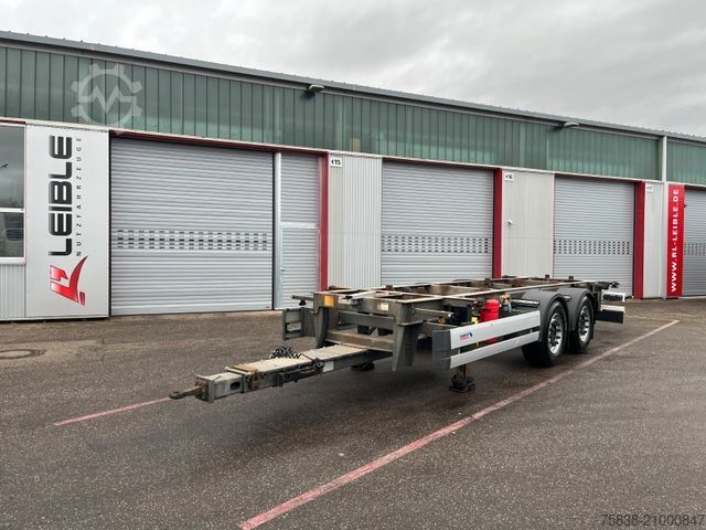 Прицеп с обменяемым шасси SCHMITZ CARGOBULL ZWF 18/L-20 MIDI*BDF Tandem*2x vorhanden