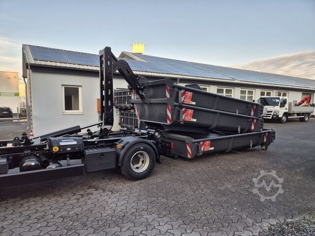 Прицеп с обменяемым шасси ungesetzt Stapelcontainer Abrollcontainer City