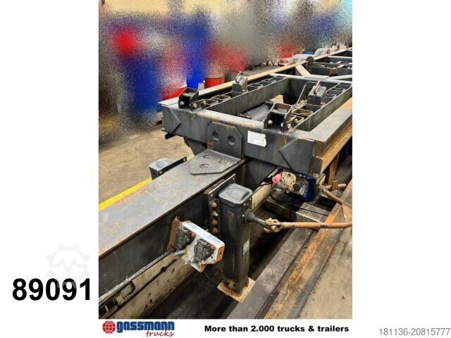 Самосвальный прицеп HKM G18 TSEL 1,3, Tandem-Schlittenabrollanhänger, bis