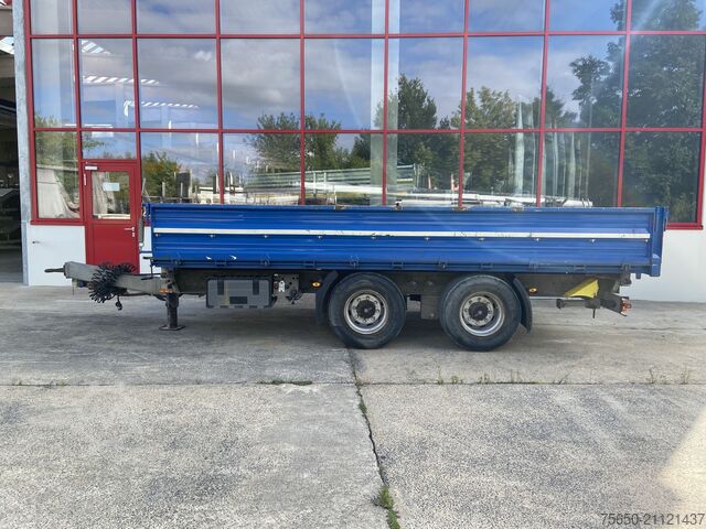 Трёхсторонний самосвальный прицеп  TK  18 t Tandemkipper- Tieflader