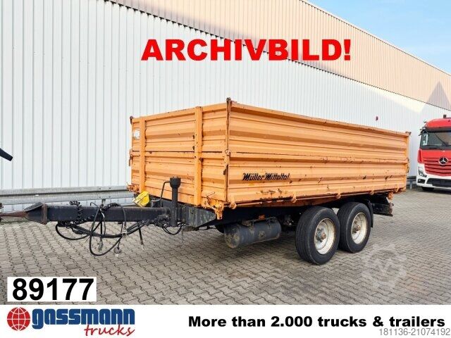 Трёхсторонний самосвальный прицеп  TA 16045/2 XXL, Ex-Stadtverwaltung