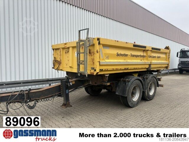 Трёхсторонний самосвальный прицеп Meiller MZDA 18/23 B, Bordmatik, Stahlbordwände, ca. 9m³