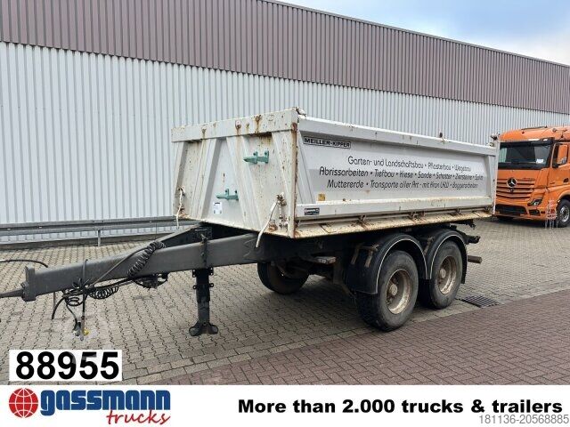 Трёхсторонний самосвальный прицеп Meiller MZDA 18/21, Stahlbordwände, ca. 11m³