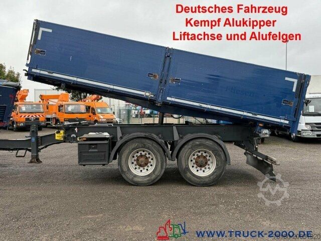 Трёхсторонний самосвальный прицеп Kempf THK18 Baustoff 2 Seitenkipper Liftachse Alu BPW