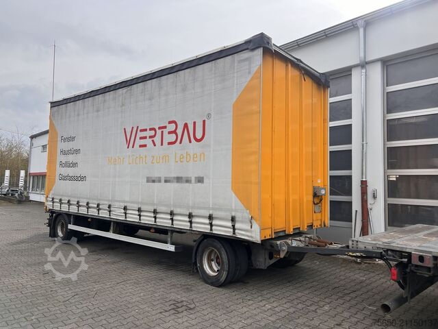 Открытый прицеп с тентом RUFA DHC 18-22  2 Achs Jumbo- Planenanhänger