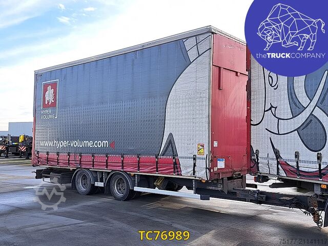 Раздвижные брезентовые навесы Fruehauf 