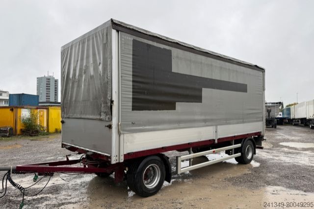 Открытый прицеп с тентом  GALLIKER | ST 2A Hebebühne