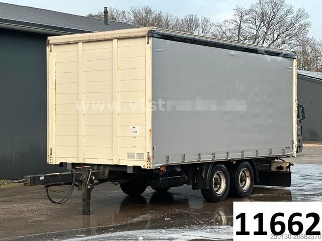 Открытый прицеп с тентом BRANDL ZPP Pritsche-/Plane Tandemanhänger