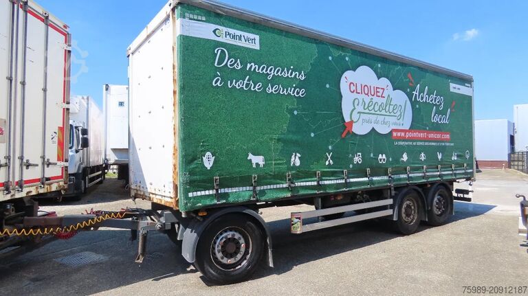 Раздвижные брезентовые навесы Lecitrailer 27000 kg!  Liftaxel, 3 axel BPW, Edscha