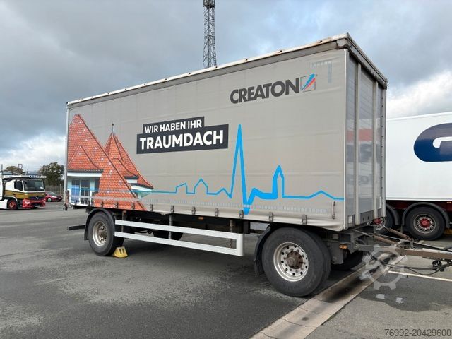 Открытый прицеп с тентом  AZP18 Plane + Staplerhalterung