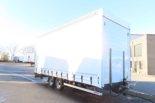 Открытый прицеп с тентом  Wiese Tandem Planenanhänger