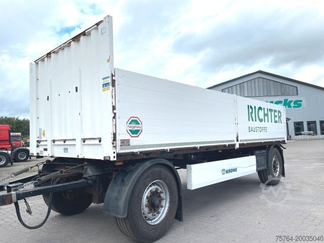Открытый прицеп KRONE 6,30m Baustoffanhänger/Auf Wunsch TÜV!