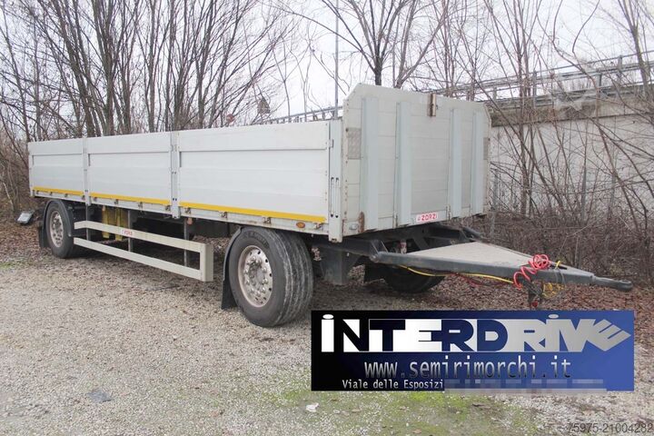 открытый прицеп Zorzi rimorchio zorzi 2assi cassonato sponde