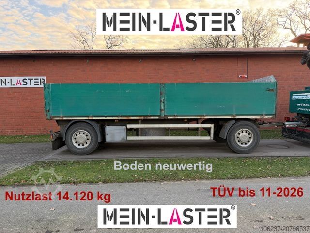 Открытый прицеп  Baustoffpritsche Wilkens A 18 *  7,2 m