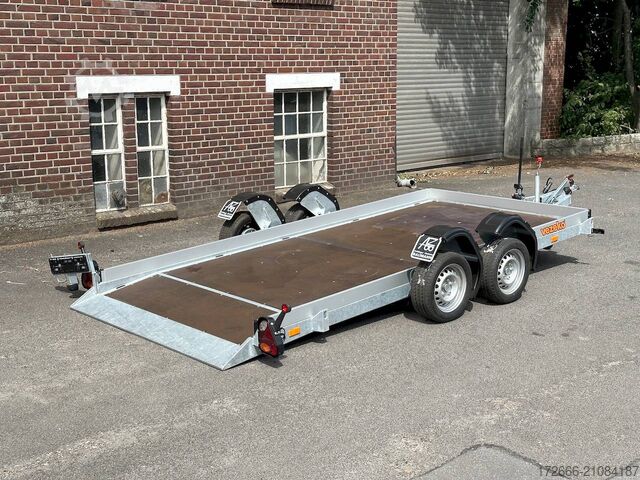 Низкорамный прицеп Vezeko HUSKY CAR FB 27.39 394X187X10CM 2700KG ABSENKER