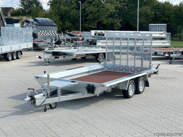 Строительная техника Martz BAU-3 350/2 S 2,7T 350X182CM 2700KG BAUMASCHINENANHÄNGER