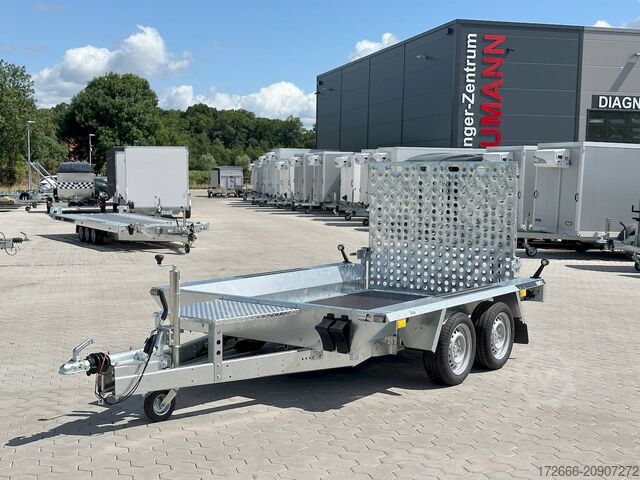 Строительная техника Martz BAU-3 260/2 S 2,7T 260X150CM 2700KG BAUMASCHINENANHÄNGER