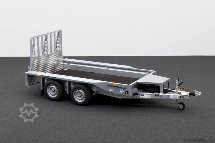 прицеп для тяжелой техники Ifor Williams GX105 | RAMPE 303X157CM 2700KG BAUMASCHINENANHÄNGER
