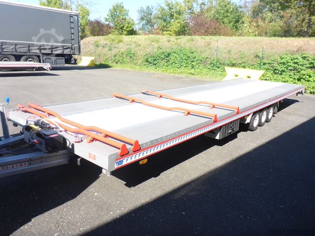 Прицеп для перевозки автомобилей Fitzel DUO 35-21/83 Tridem Seilwinde