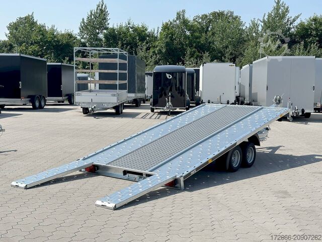 Автоприцеп Martz GT KIPPBAR 400/2 S 2,7T | HOLZ + ALURIFFELBLECHBODEN 405X215CM 2700KG AUTOTRAILER