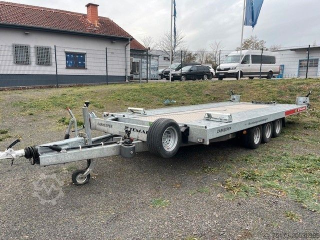 Автовозный прицеп TEMARED CARKEEPER 4820/3 480x206cm KIPPBAR 3 Achsen 3,5t