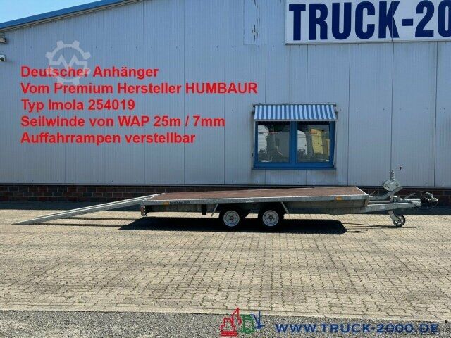 Автовозный прицеп Humbaur Imola Trailer 3.000Kg + Seilwinde 25m / 7 mm