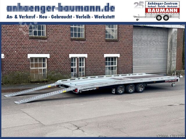 Транспортировщик автомобилей Brian James Trailers T TRANSPORTER 231-5522-35-3-10 550X224CM 3500KG