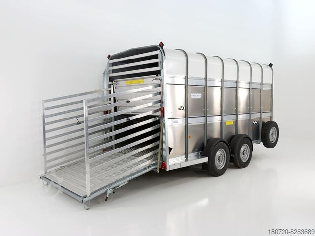 Скотовоз Ifor Williams Viehanhänger TA510 14x7 178x434cm Höhe:213 3,5t|Doppelstock
