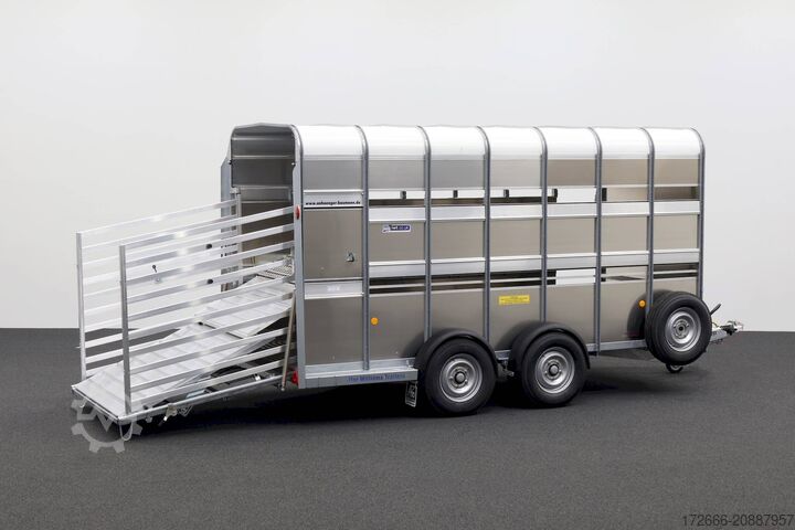 прицеп для перевозки скота Ifor Williams TA510|14x7|DOPPELSTOCK 434X178X214CM