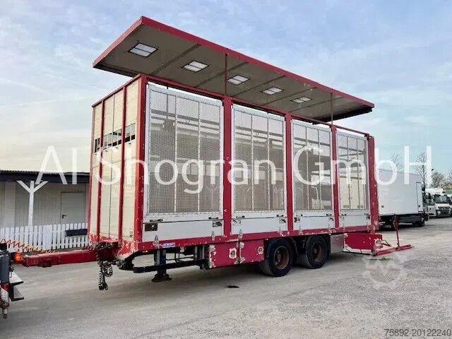 Прицеп для лошадей Menke-Janzen 2 x Achsen PBW / Geflügeltransport