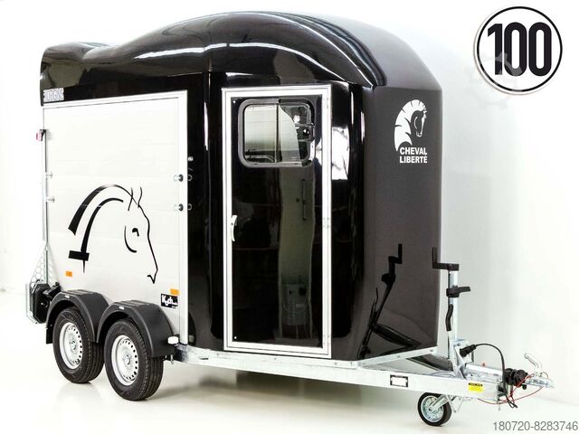 Автомобильный прицеп Cheval Liberté Pferdeanhänger GOLD Origins Sattelkammer schwarz