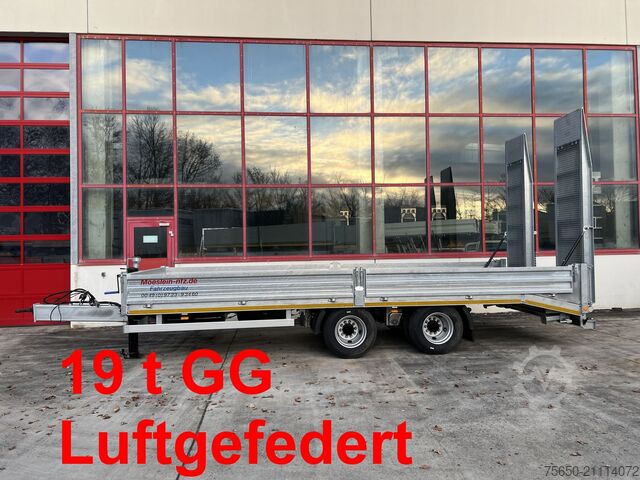 Низкорамный прицеп Möslein TTO 19  19 t Tandemtieflader,Neufahrzeug