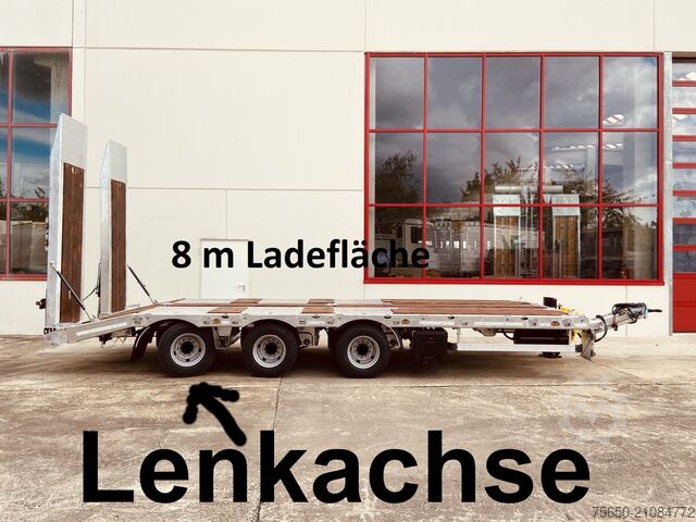 Низкорамный прицеп Möslein TT 31  31 t Tridem- Tieflader 3 Achs, 8 m LadeflächeNeufahrzeug