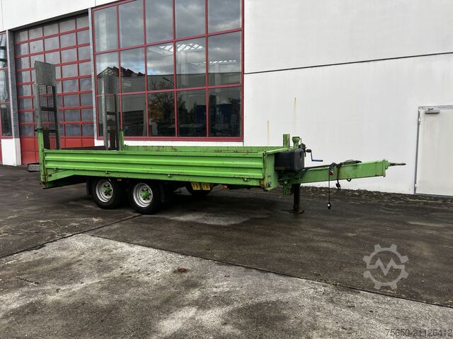 Низкорамный прицеп  tt  Tandemtieflader