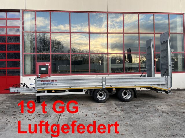 Низкорамный прицеп Möslein TTO 19  19 t Tandemtieflader,Neufahrzeug
