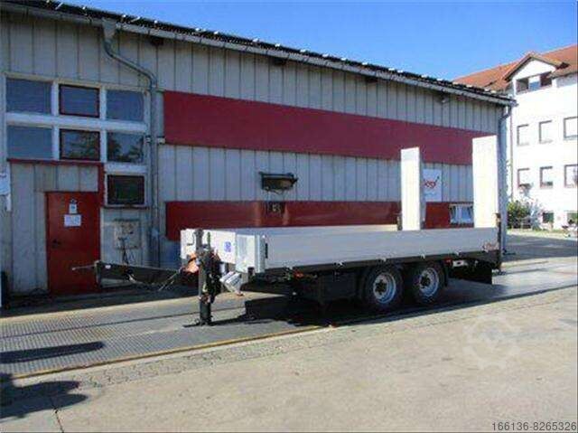 Трал низкорамный Fliegl TPS 118 Bau m Heckanschrägung