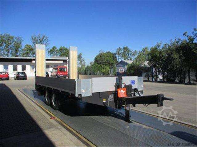 Трал низкорамный Fliegl TPS 118 Bau 5,2m m. Heckan