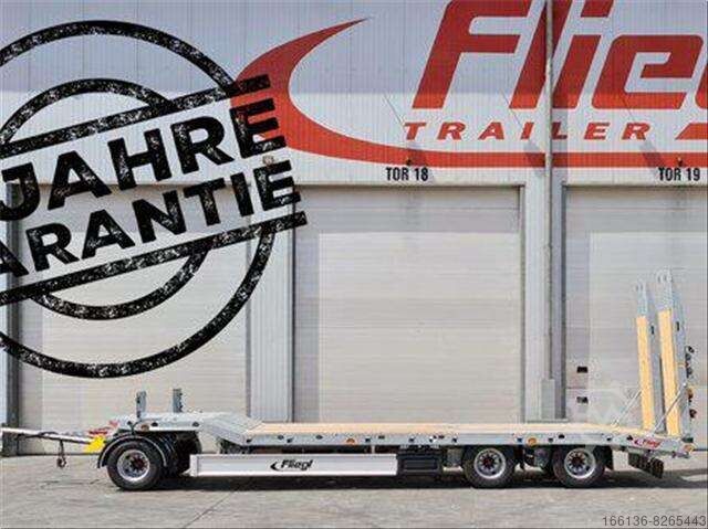 Трал низкорамный Fliegl DTS S 300 Parab/Feder