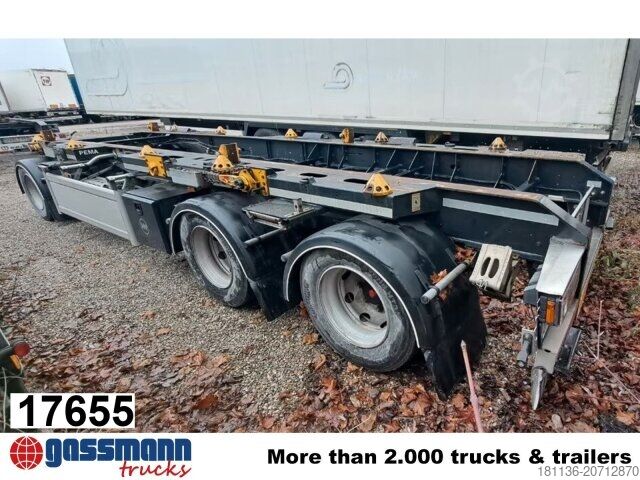 Прицеп с крюковым захватом Hüffermann HSA-3, Vario Carrier, Absetzanhänger