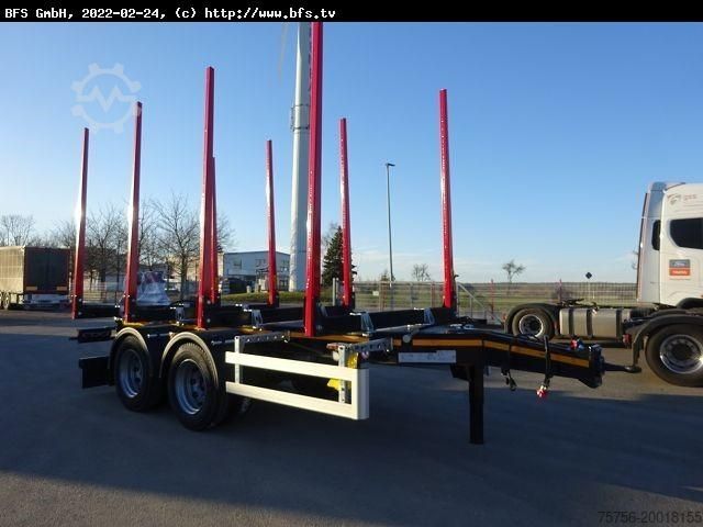 Лесовозный прицеп DOLL Zentralachsanhänger A2T-LZ53 Tandem Kurzholz Anh